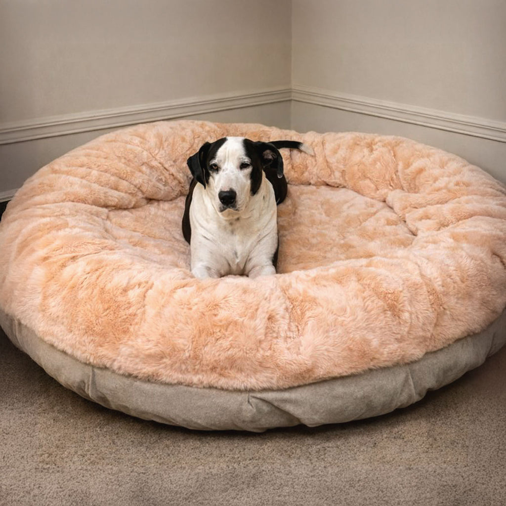 Bully Beds - Faux Fur Orthopedic Dog Bed