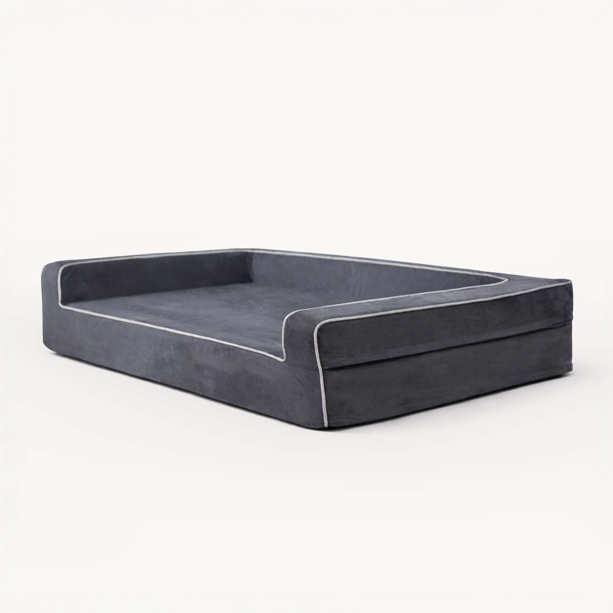 Bully Beds - Orthopedic 3 Sided Dog Bed With Bolsters